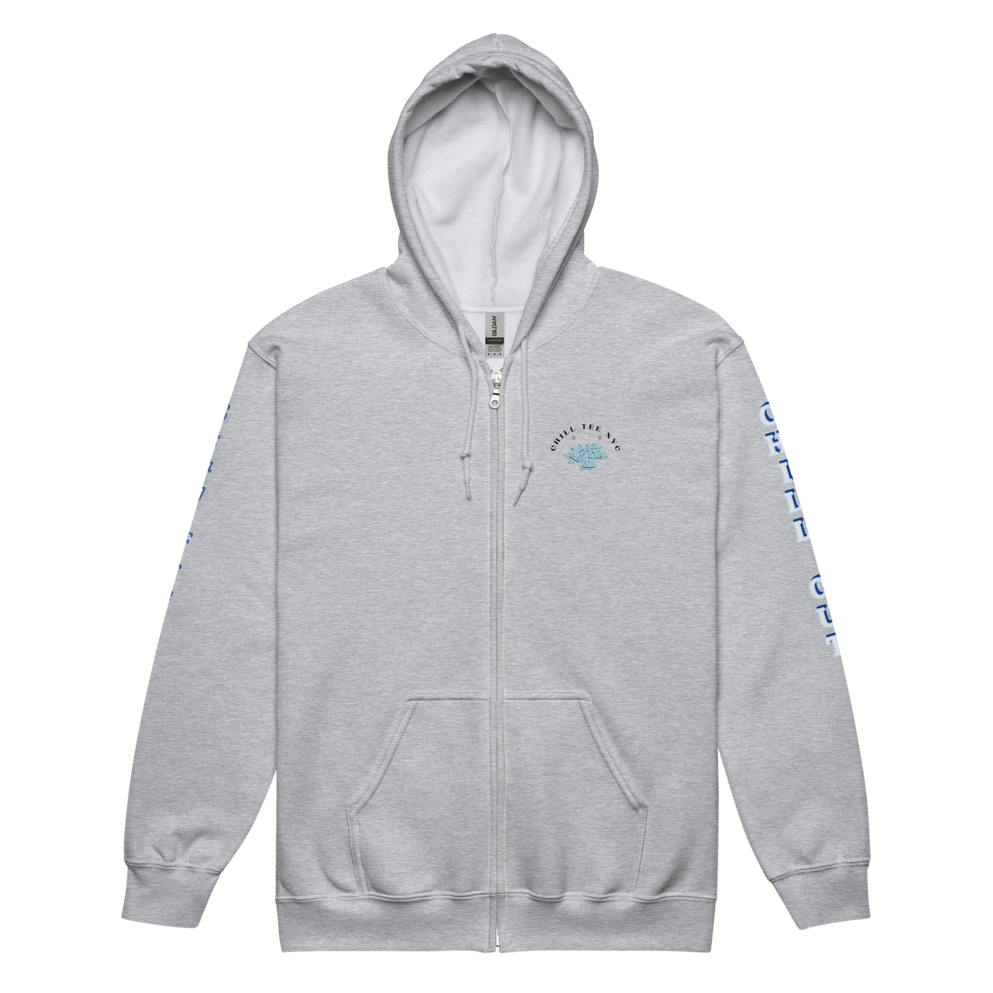 Stay Fresh, Chill Out Zip-up Hoodie